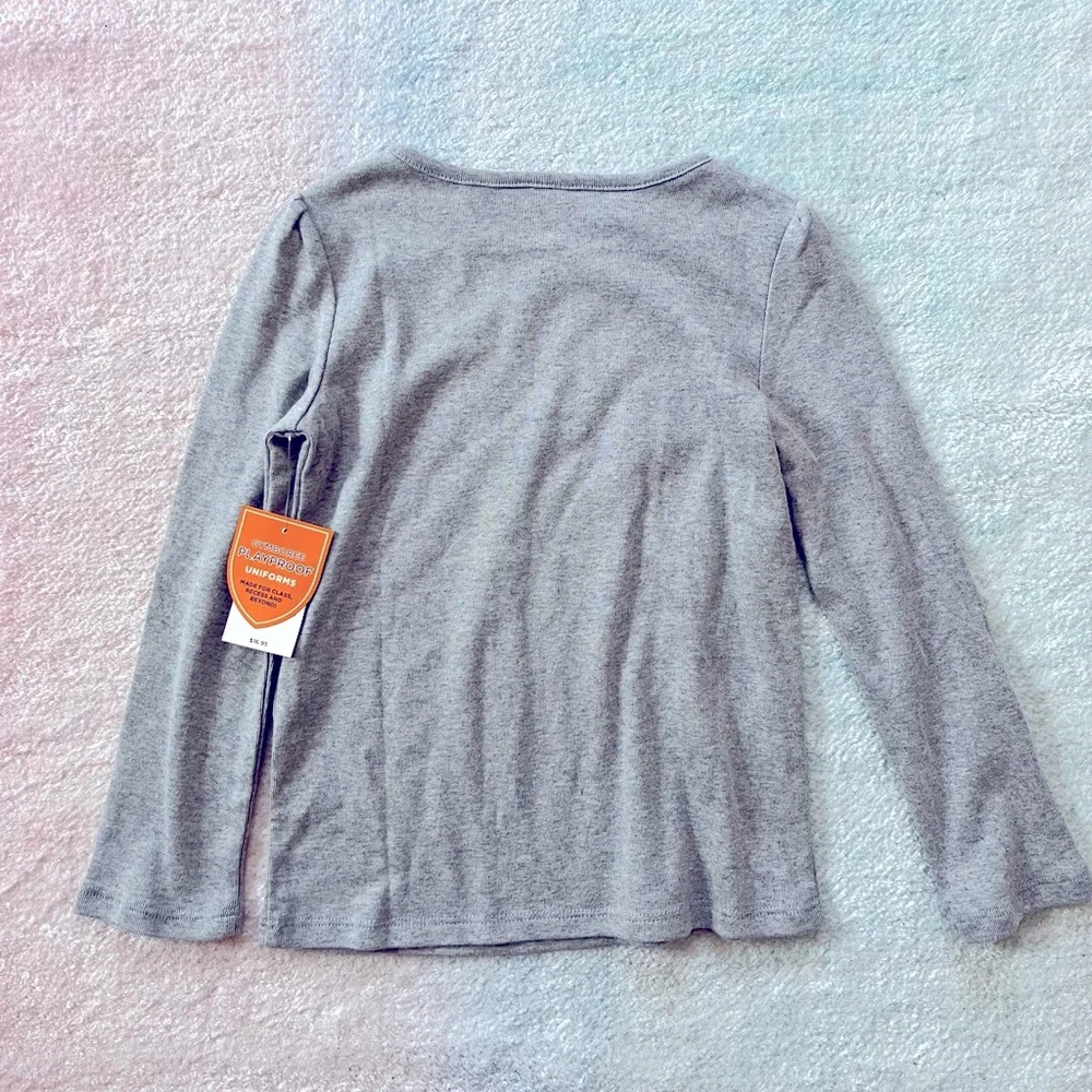 Gymboree Grey Long-Sleeved Shirt - Size 6